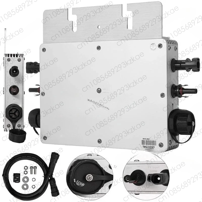 Electric Power Microinverter 600w 800w 1200w 220v on Grid Tie MPPT WIFI 3 Phase Micro Inverter for Solar System