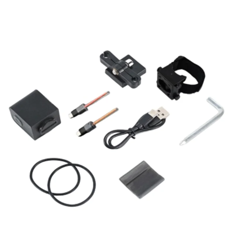 

RTENTE-Quick Release Flowing Tail Light Set Bike Night Ride Navigation Light For Road Mountain Bike Warning Tail Light