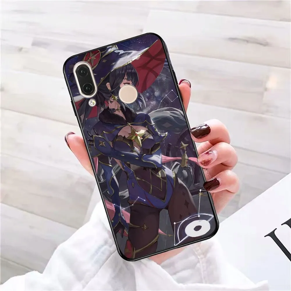 Mona Genshin Impact Phone Case For Redmi 5 6 7 8 9 10 plus pro 6 7 8 9 A GO K20 K30 K40 pro plus F3 Fundas