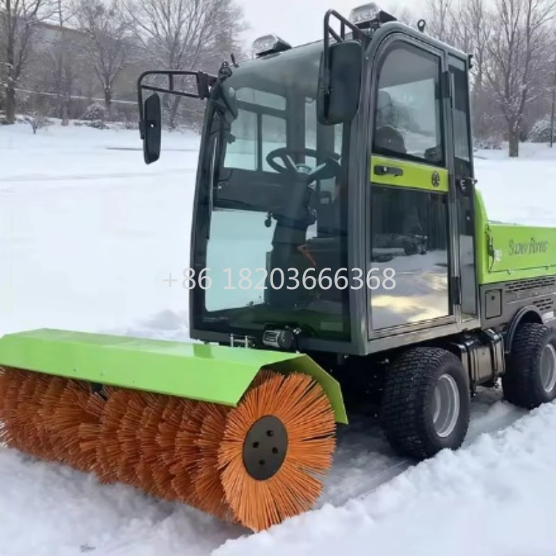 Customized Versatile Snow Sweeper For Various Applications With Multiple Attachments