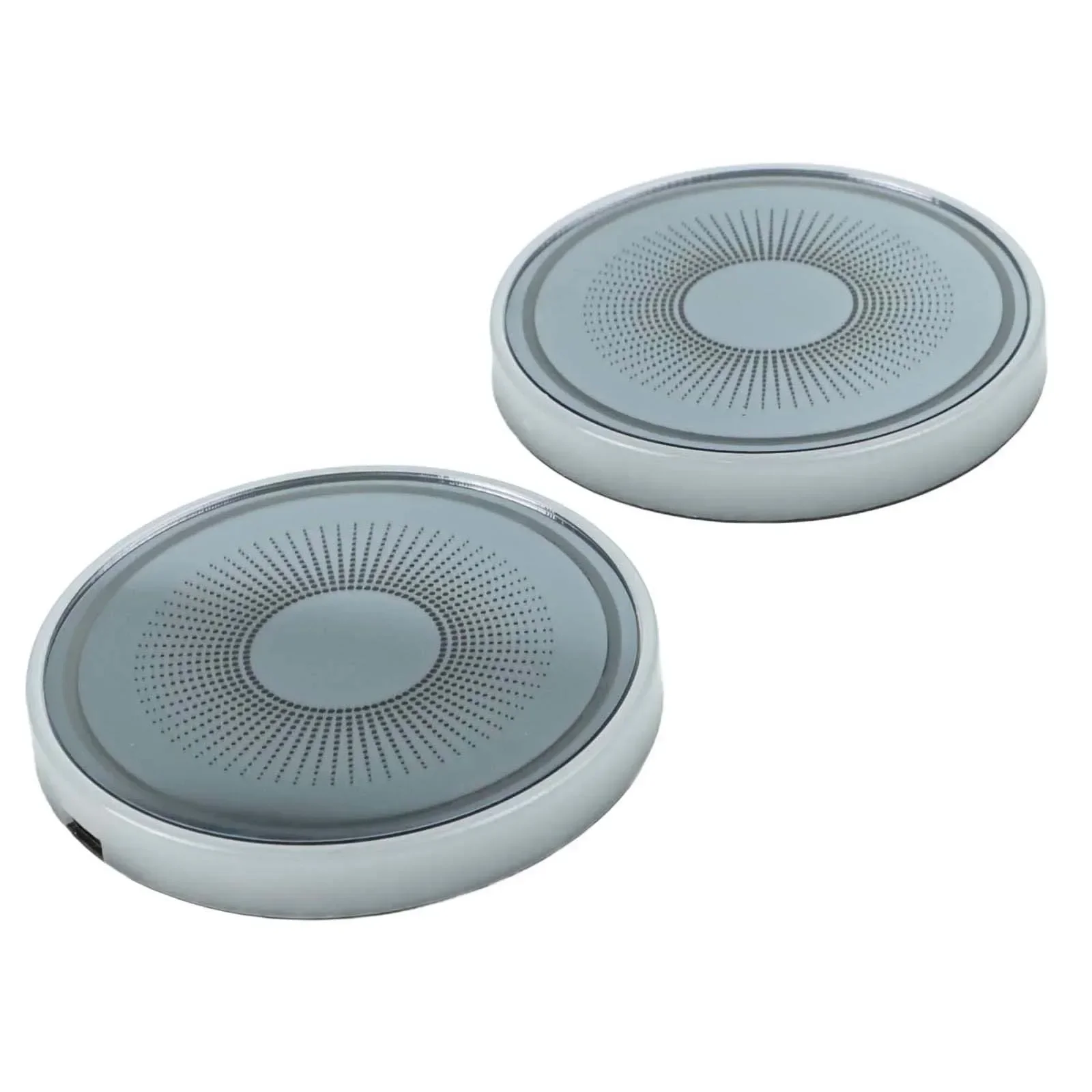 For Home Use Luminescent Cup Pad LED Car Coasters Diameter 68mm Versatile Interior Lighting Waterproof Acrylic Material