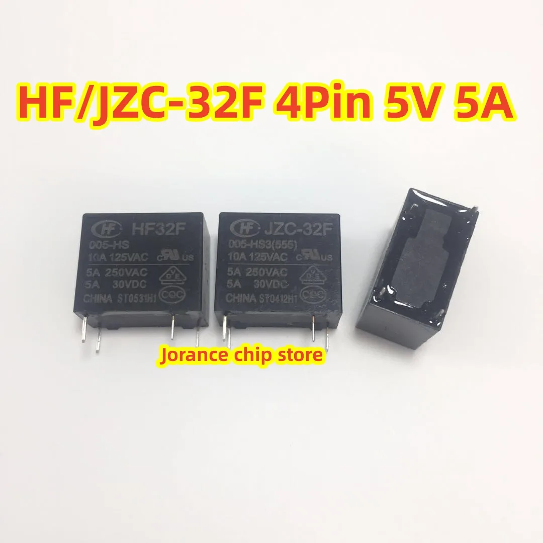 1pcs/lot New original HF32F-G JZC-32F-012-HS3 3A 5A 4Pin 5Pin full series JZC-32F-005/009/024