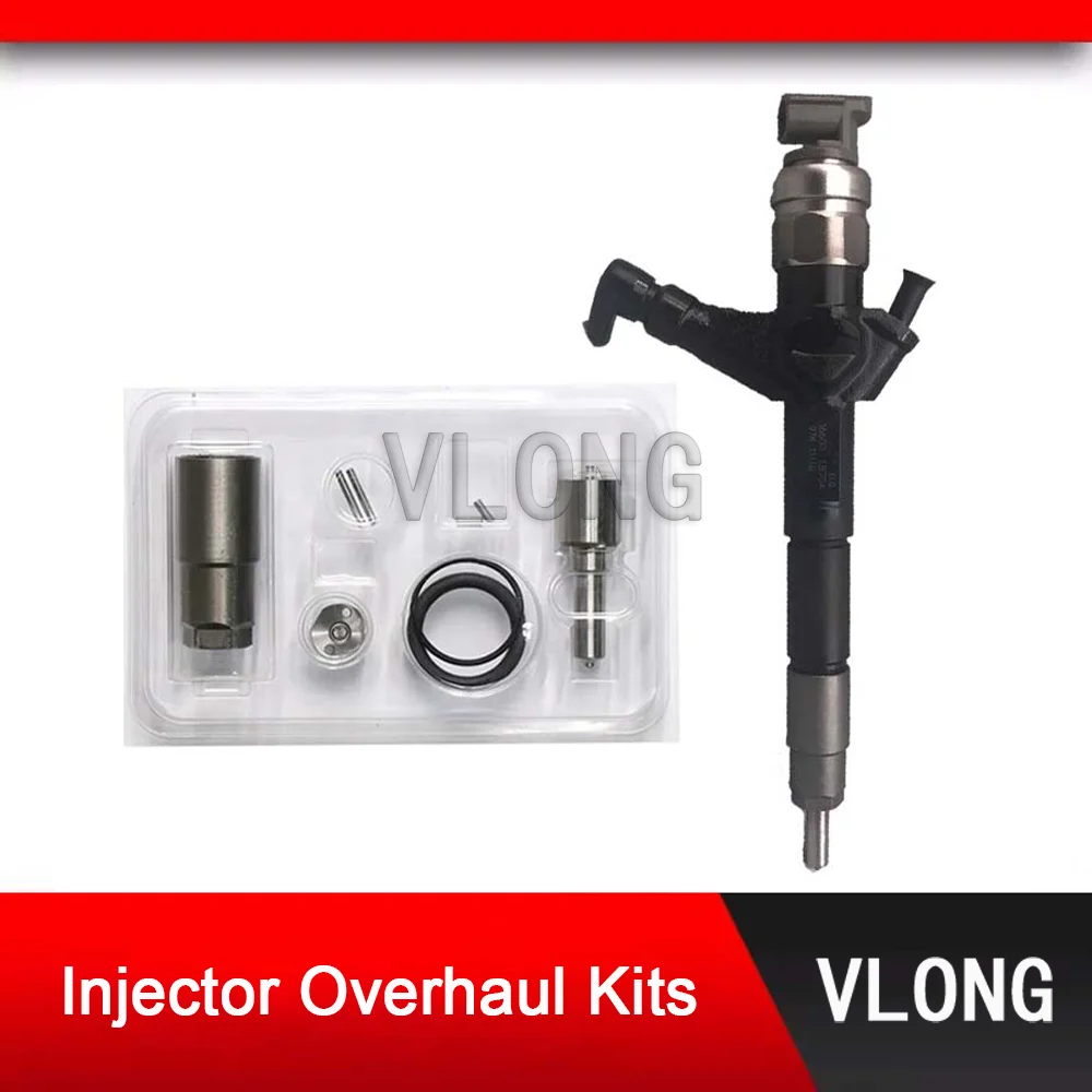 Diesel Injector Overhaul Kit For Denso NISSAN YD25 Fuel Injektor Repair Parts 095000-6250 095000-6240 16600-EB70A 16600-EB70D