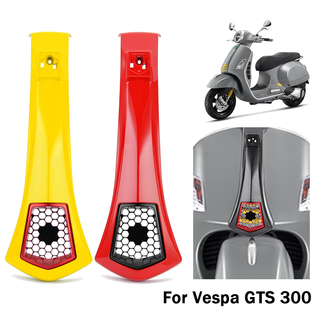 

Motorcycle Front Head Fairing Cover Horn Bracket Decoration Shell for Vespa GTS 125 250 300 GTS125 GTS250 GTS300 GTV 300 GTV300