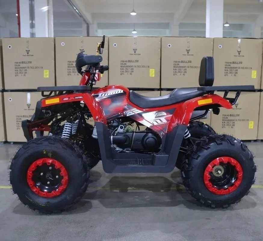 New Design BRAVES II 200 Automatic Chain Drive Farm ATV 200cc Quad ATV 4x4 with EPA ECE