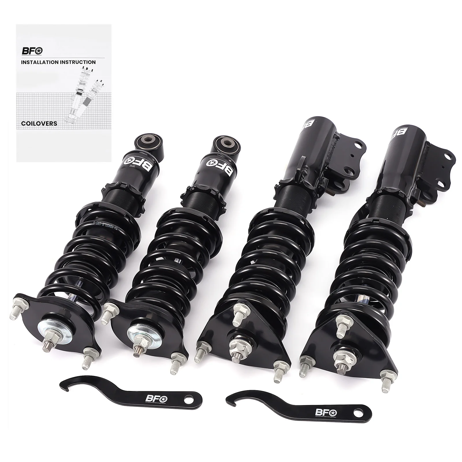 

Комплект койловеров (амортизаторов) для занижения Mitsubishi Lancer 08-16, регулируемый. Рост