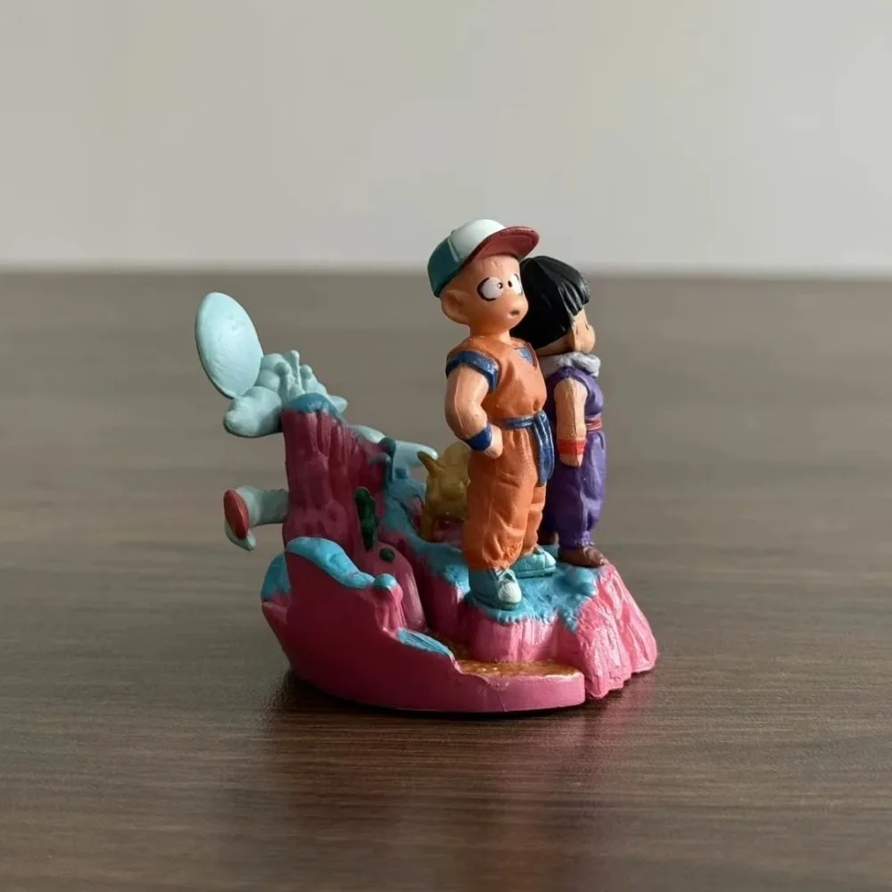 6cm/2.36in Anime Dragon Ball Figure Krillin and Gohan Action Figures Pvc Collection Model Toys for Childre Gifts