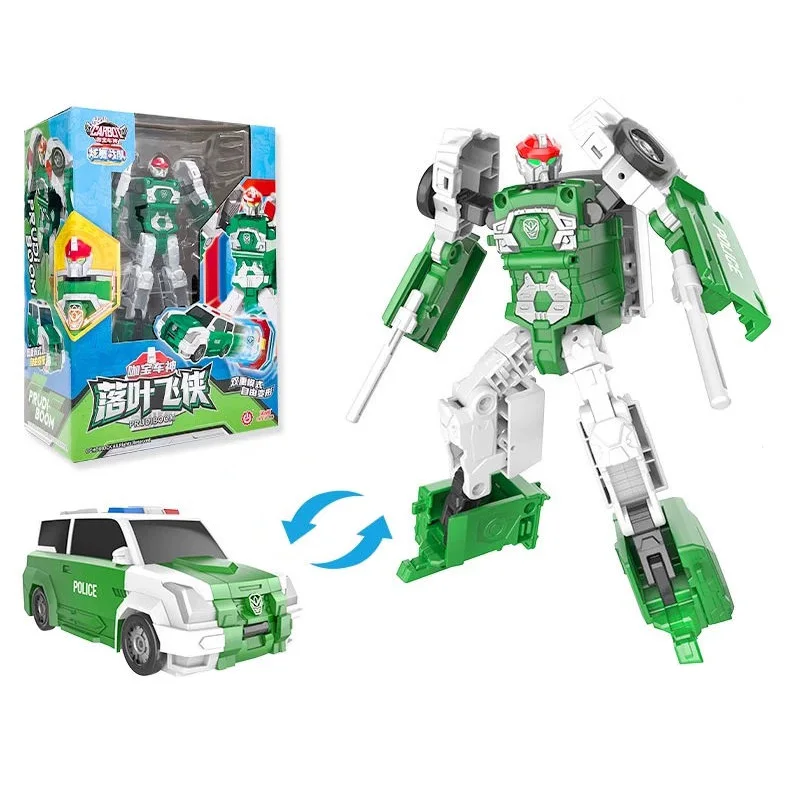 4 IN 1 Hallo Carbot Hypercops Transformation Roboter zu Auto Actionfiguren Transforming Auto Egryboom Spielzeug für Kinder Geschenk