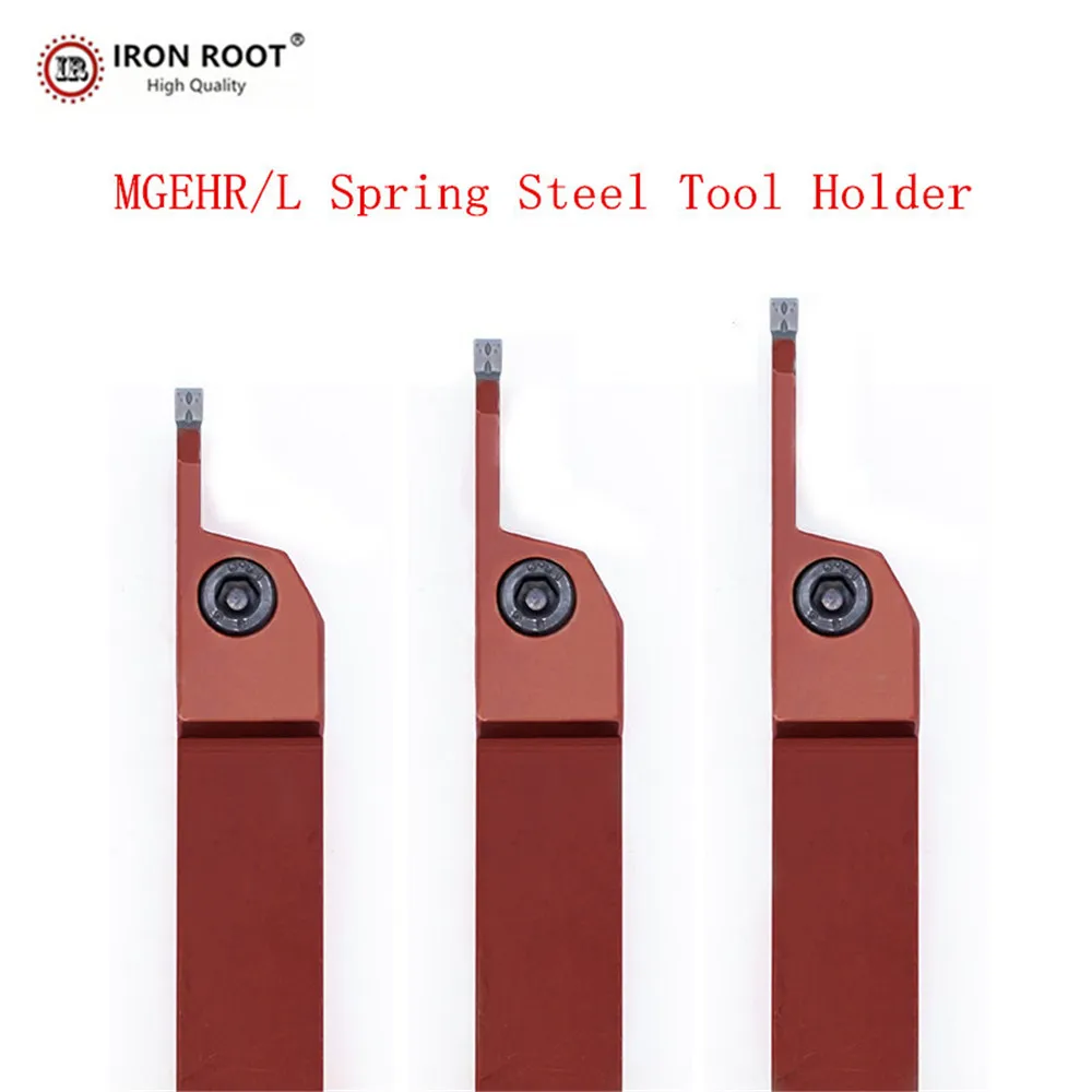 Spring Steel Tool Holder MGEHR/L1212-1.5,1212-2,1212-3,1212-4 CNC Metal Lathe Turning Tool Outer Circle CNC Lathe Slotting Tool