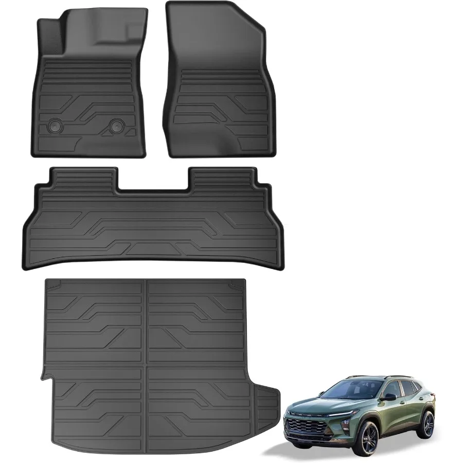 

AllWeather TPE Custom Fit Floor Liners for 20242026 Chevy Trax Envista Durable Waterproof EasytoClean Car Accessories with Per