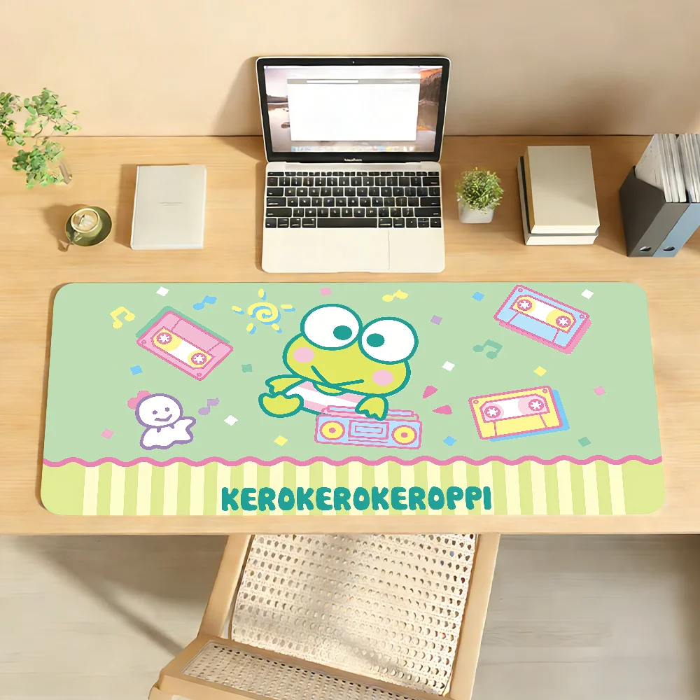 

S-Cute KeroKeroKeroppi Cartoon Mouse Pad Computer Laptop Rubber Non-slip Mouse Mat Mousepad Gamers Decoracion Desk Mat