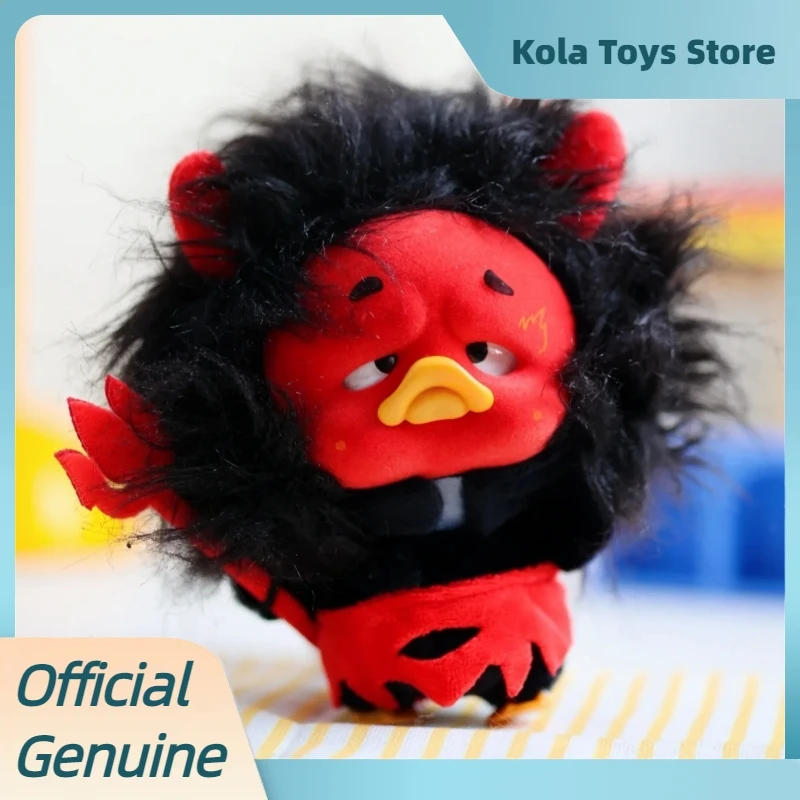 حقيقية Upsetduck الملونة لاعب بطة سلسلة صندوق الغموض لطيف الفينيل أفخم قلادة Upsetduck الشكل الدمى صندوق أعمى اللعب الهدايا