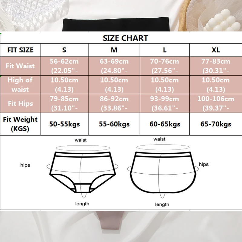 FINETOO 3Pcs Body Shaping G-String High Waist Women\'s Thong Panties Seamless Corset Underwear Sexy Lingerie Sport Comfort Thongs