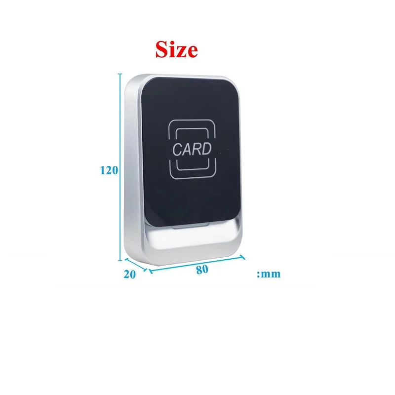 QR600-H Metal Dynamic QR Code Scanner Access Control NFC RFID IC Card Reader IP65 Wiegand 26/34 RS485 for Turnstile Gate System