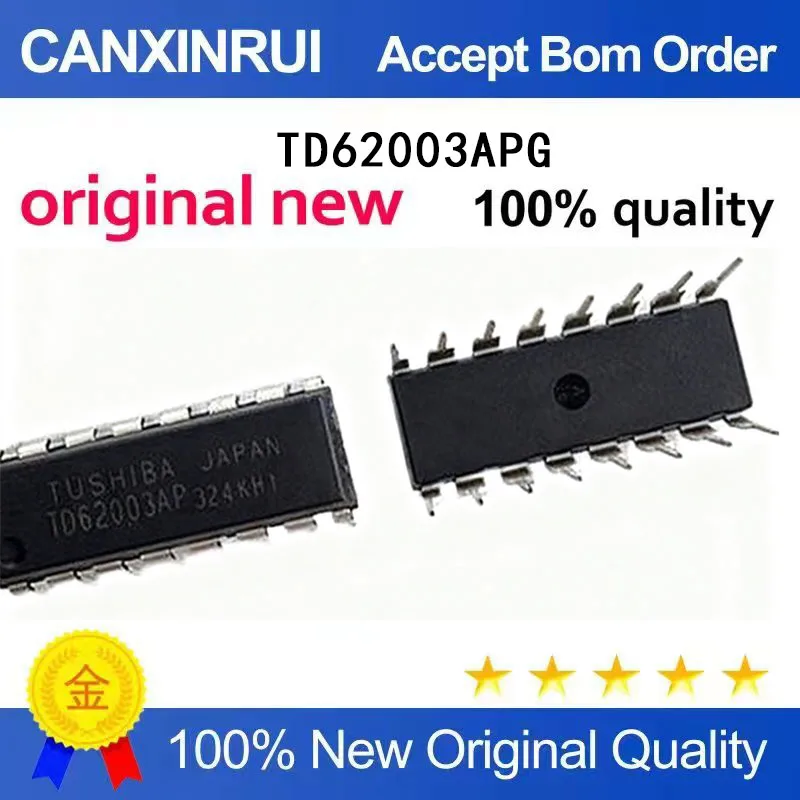 (5-100 Pieces)Brand new original TD62003APG TD62003AP TD62003 DIP16 chip IC