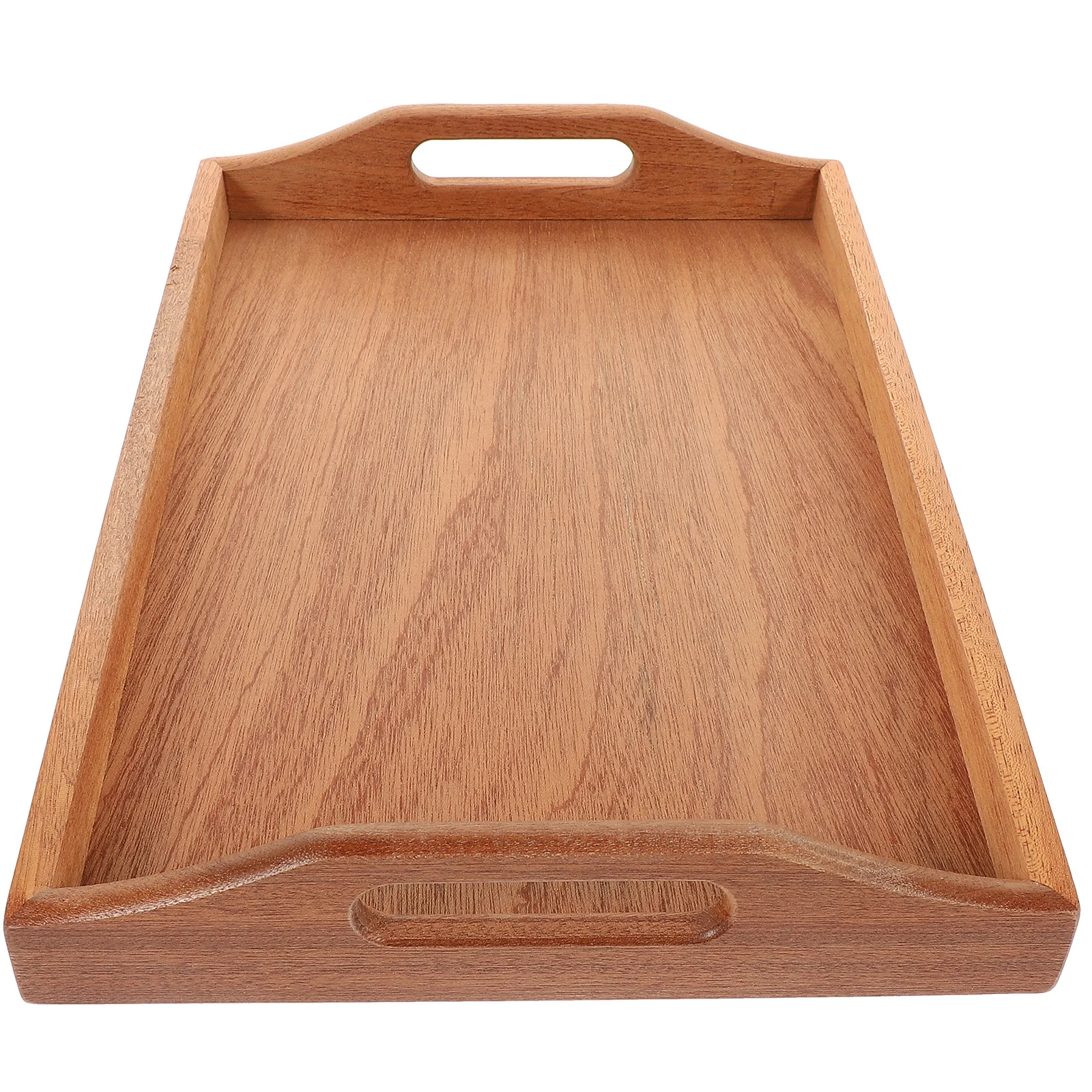 

Wooden Serving Tray Rectangle Food Snack Dessert Plate Fruit Storage Tray Kitchen Home Cafe Buffet Decor