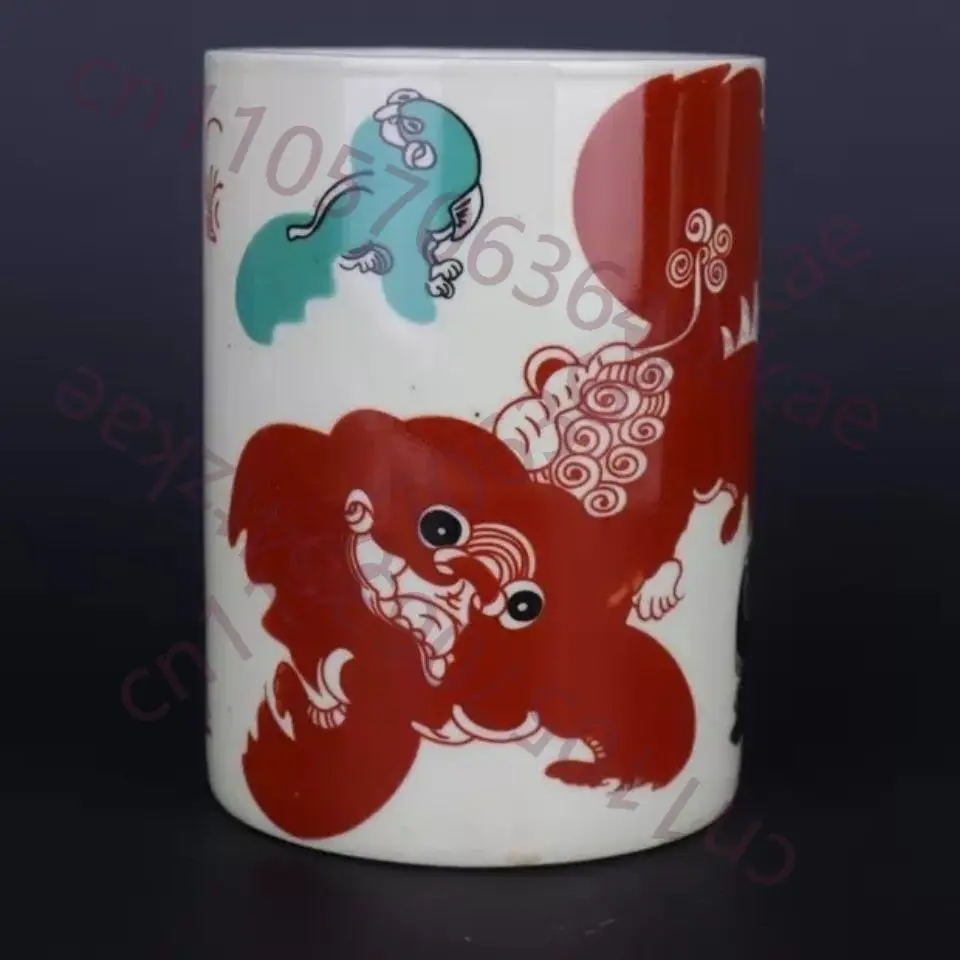 

Коллекция китайских эмалевых подставок для ручек: декоративные изделия для гостиной