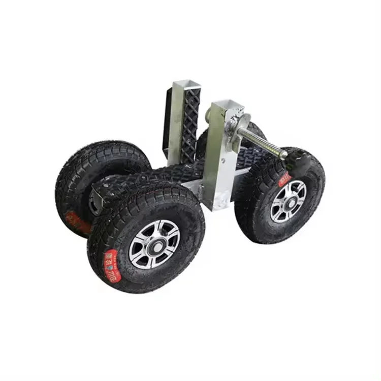 Panel Slab Transport Dolly 200KG Stone Slab Truck Silver Customized Handling Equipment For Moving Slab