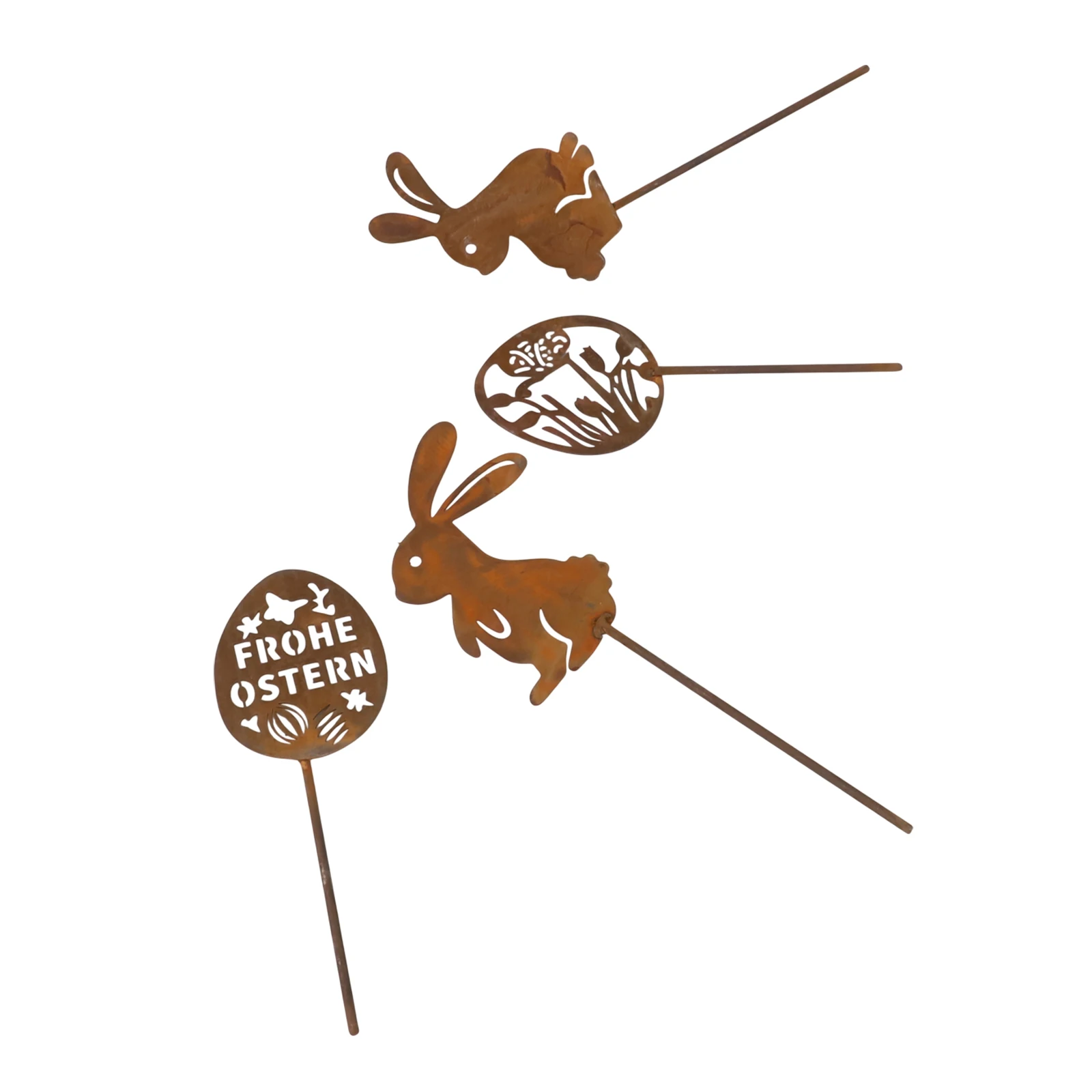 Easter Decoration As Shown Bunny Silhouette Easy Installation Design Perfect For Easter Display For Flower Beds