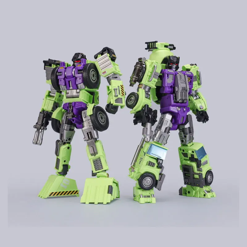 

Mech-Invation GIANT LEGION GLA-01+02 Devastator Forklift truck mixer truck Transforming toy composite model