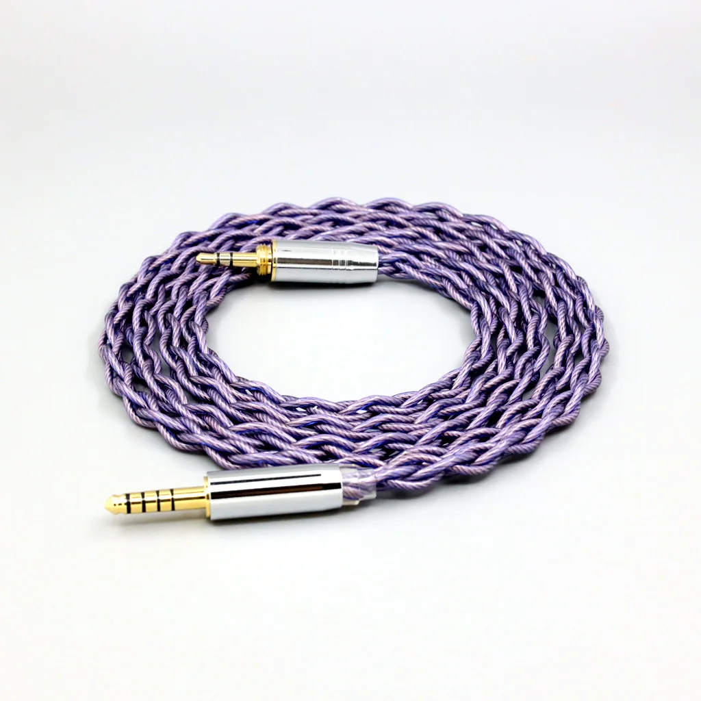 Type2 1.8 مللي متر 140 النوى litz 7N OCC كابل سماعة الرأس للصوت تكنيكا ATH-pro500mk2 PRO700MK2 PRO5V M50 M50RD المسمار LN 007907