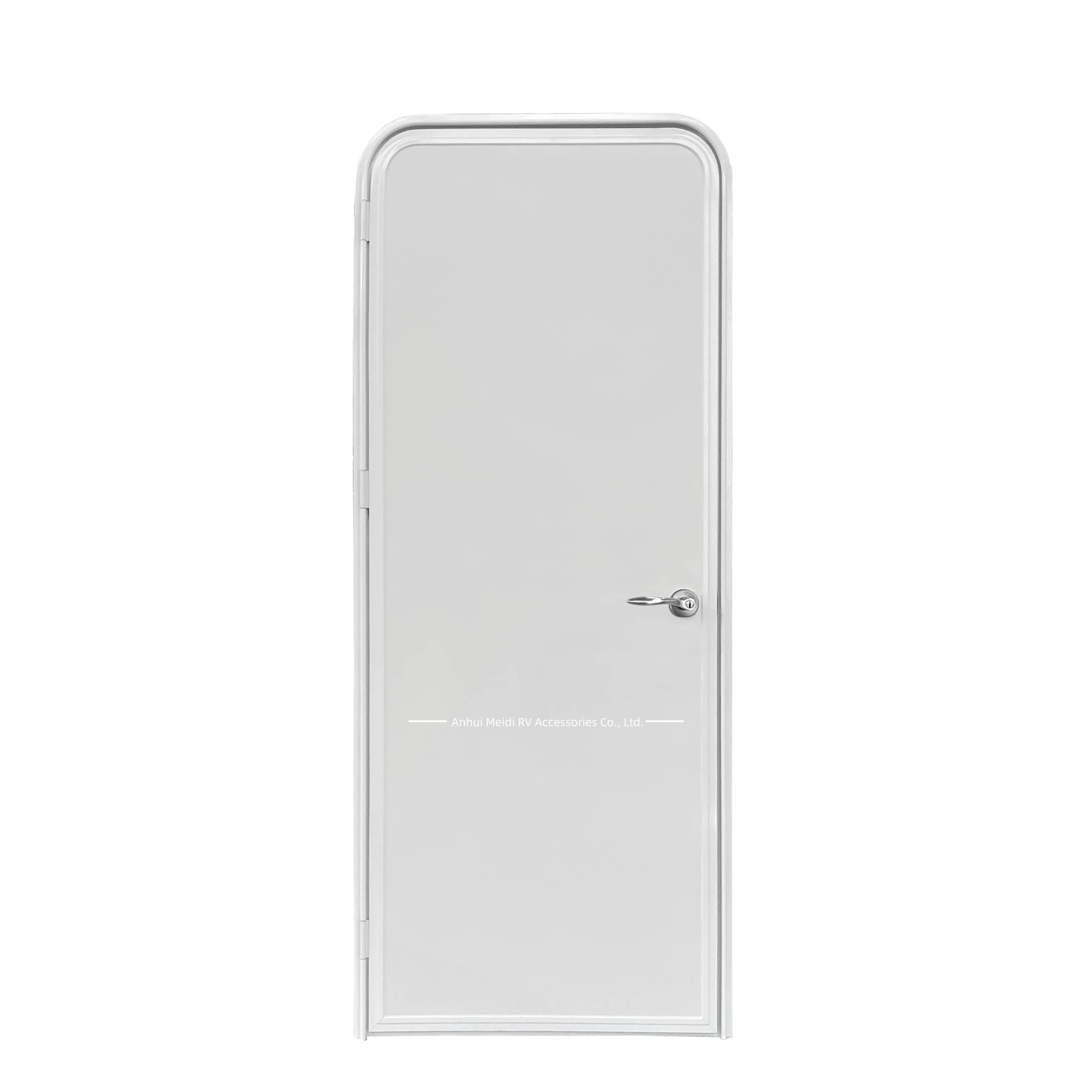 MEIDI Modern Luxury Aluminum Alloy Weatherproof RV Single Point Door Customizable Size Caravan Entry Door