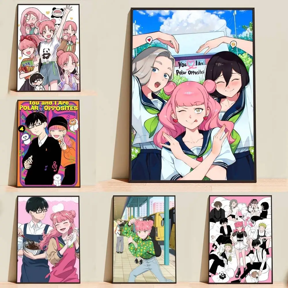 Seihantai S2 Anime Suzuki -Tani Poster Self-adhesive Waterproof Paper Sticker Coffee House Bar Room Wall Decor