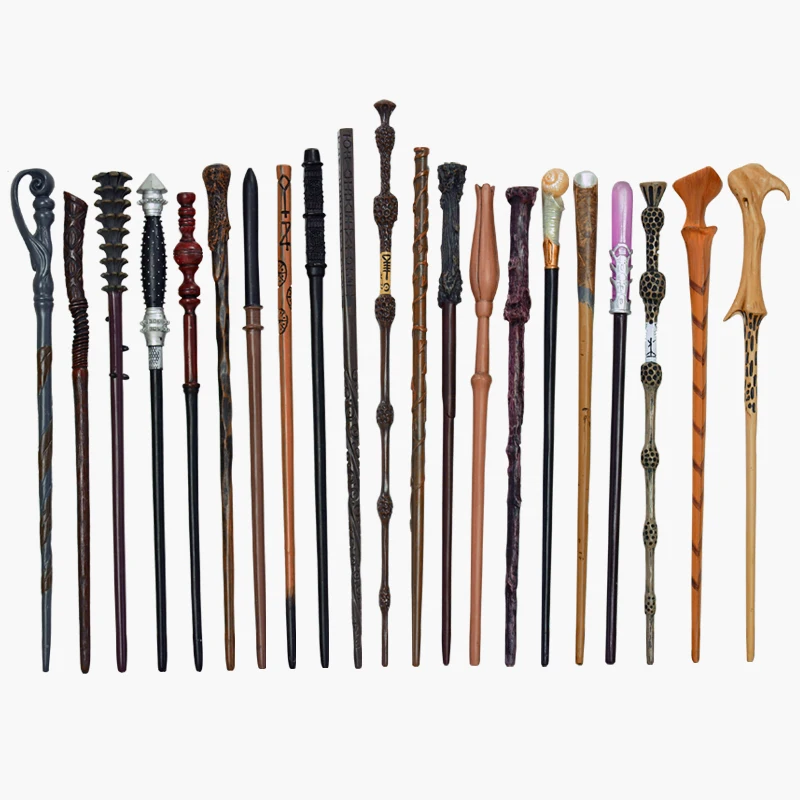 26 Styles Magic Wand Metal Iron Core Prop Stage Magic Tricks Halloween Christmas Cosplay Magic Wand Toys