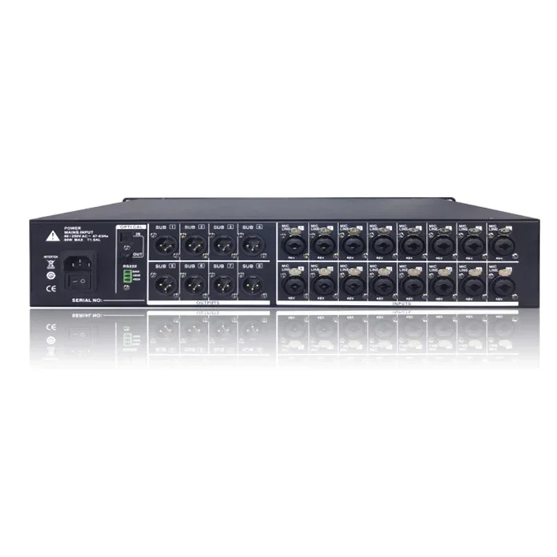 Stage Box 16-Inputs Digital Mixer Console Professional Audio Digital Box Live Show Church Sound Equipment