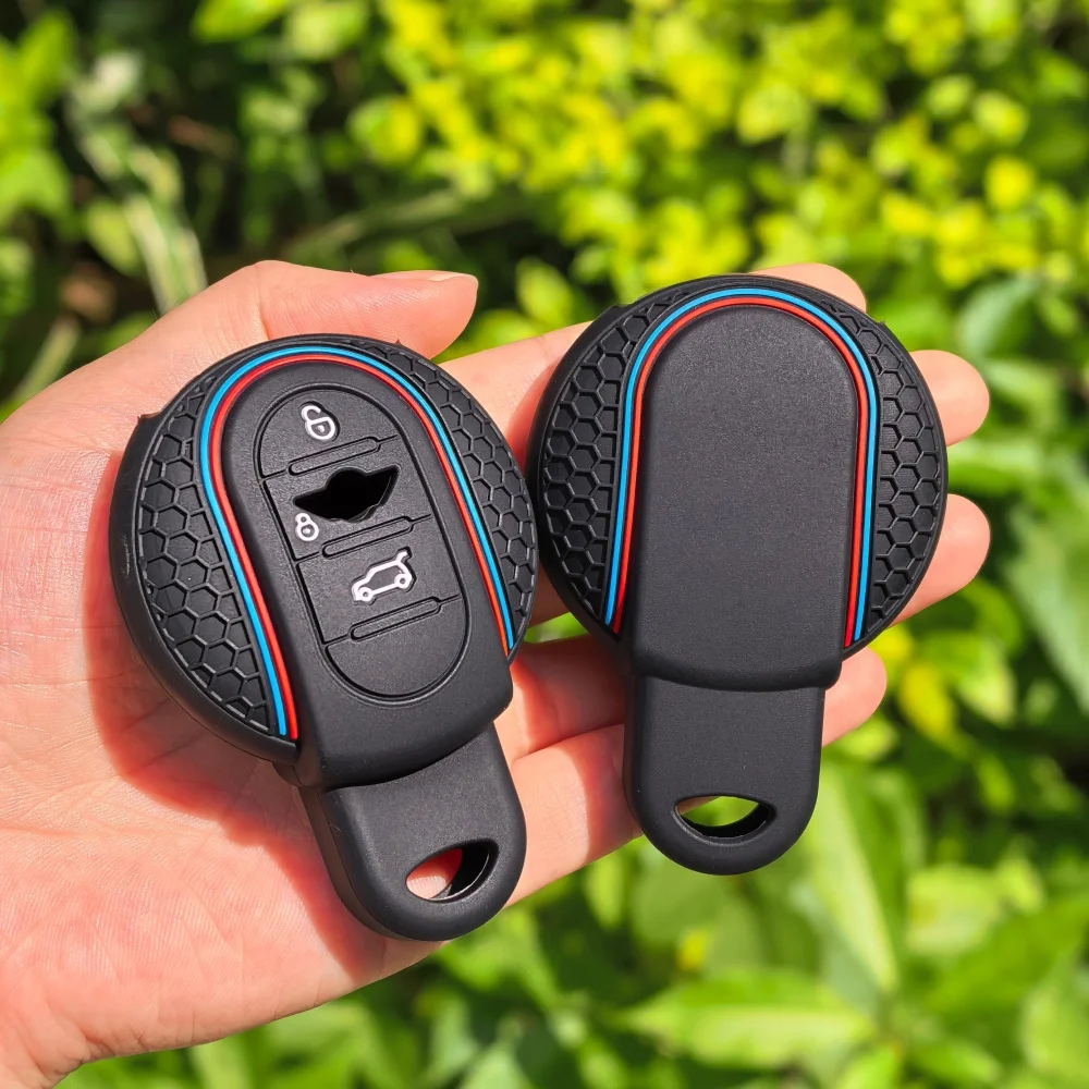 

Silicone Car Key Case Holder Smart Remote Fobs Cover Replace Shell For BMW Mini Cooper F54 F55 F56 F57 F60