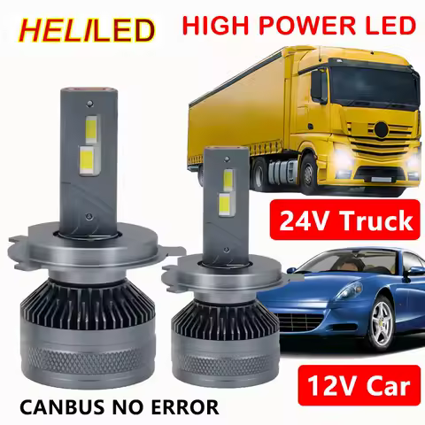 Car H7 LED Headlight 30000LM CSP Chip CANBUS LED H4 H1 H11 H8 H9 9005 9006 HB3 HB4 6000K LED Lights for 12V Car 24V Truck