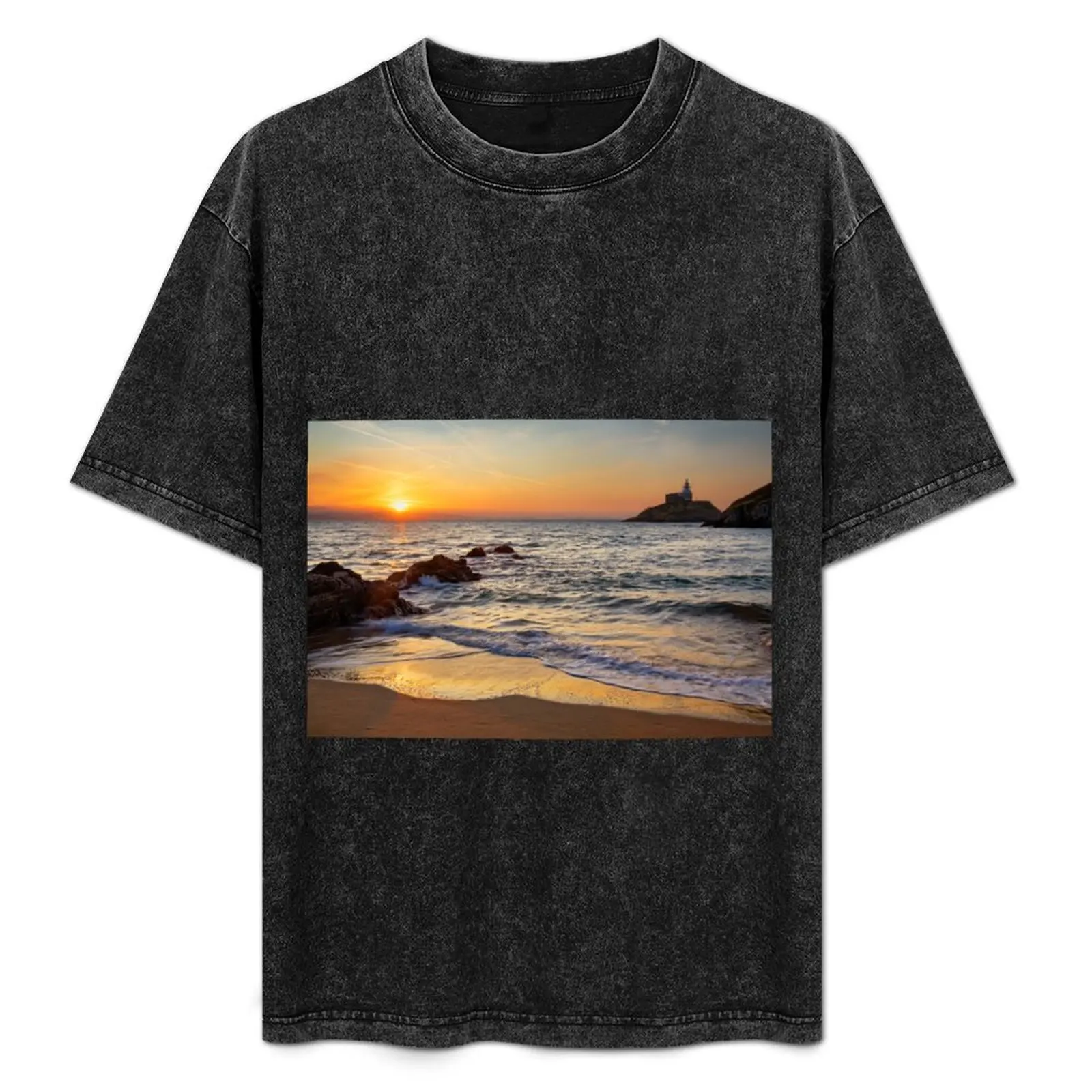 Mumbles Lighthouse T-Shirt shirts graphic tee kawaii clothes summer clothes mens t shirts