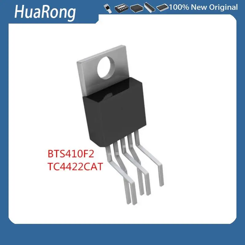 5PCS/LOT      BTS410   BTS410F   BTS410F2       TC4422CAT   TC4422       TO-220-5