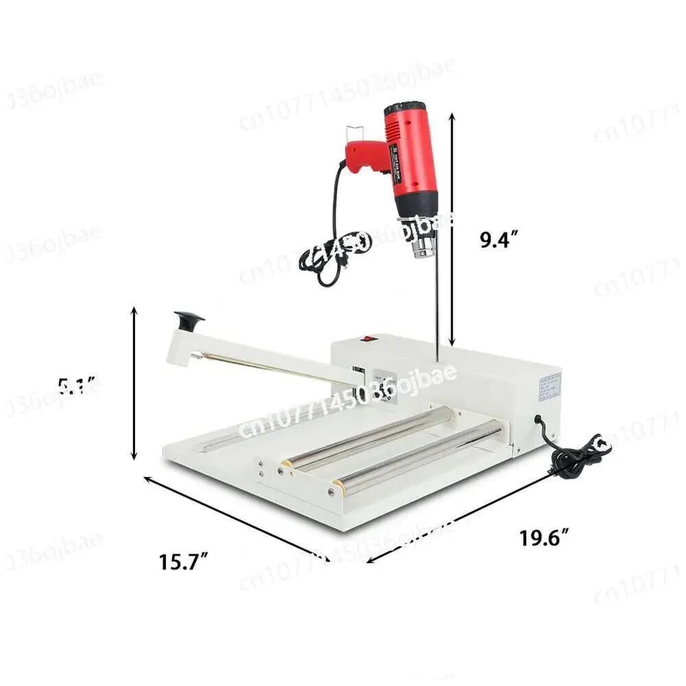 12 inch grocery preservation packaging I-beam heat shrink packaging machine with 1800W hot air gunjavascript: