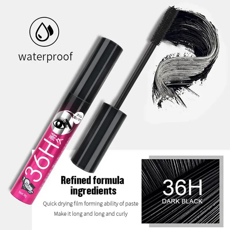 Mascara und Eyeliner Set 2 stücke flüssige Augenbrauen Mascara Bleistift langlebige Augen Make-up Bleistift Wasserlinie Mascara Eyeliner für Frauen