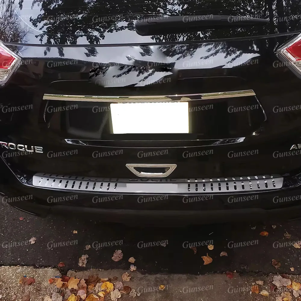 سيارة من الفولاذ المقاوم للصدأ لـ nntrail ، حافة عتبة الباب ، مصد خلفي ، ملصقات حامية ، ملحقات ، X-Trail ، صندوق Rogue T32 ، نيسان ، من الفولاذ المقاوم للصدأ