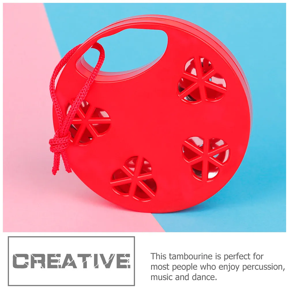 

2 шт. пластиковые тамбурин-барабаны для детей, портативный музыкальный инструмент, развивающая игрушка для детей, подарок на день рождения