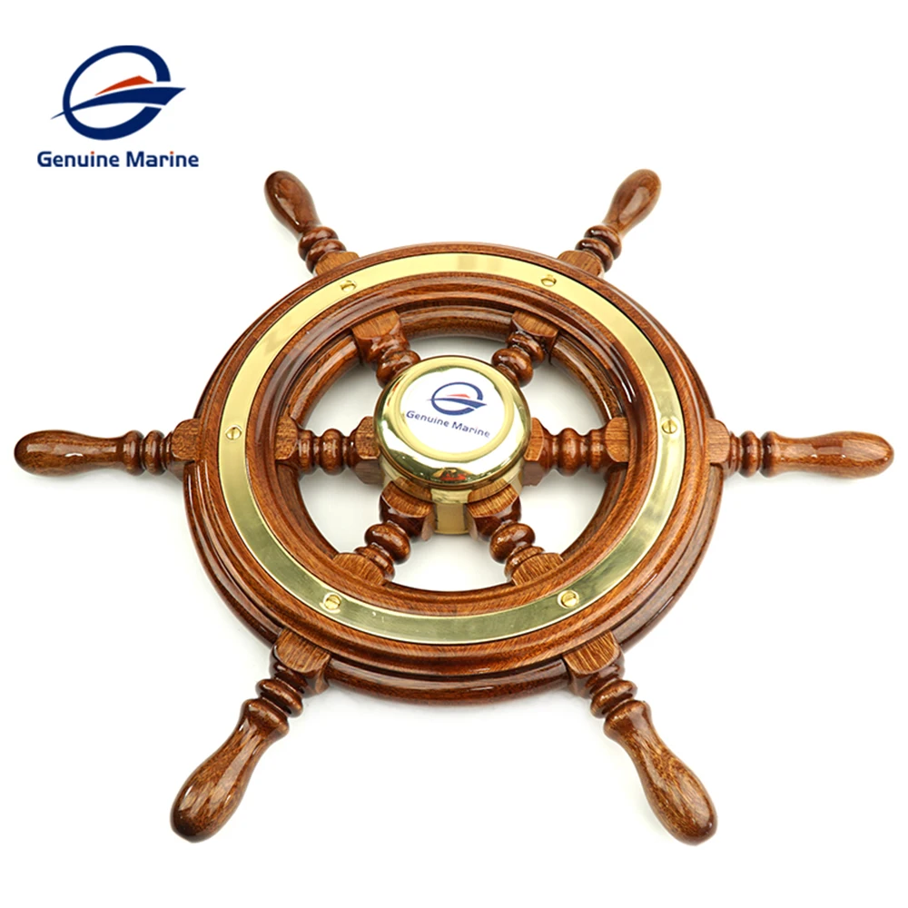 3/4'' Tapered Shaft Marine Steering Wheel 11.8Inch 300mm Steering Wheel Non-directional For Most Yacht Vessels Boat Accessories