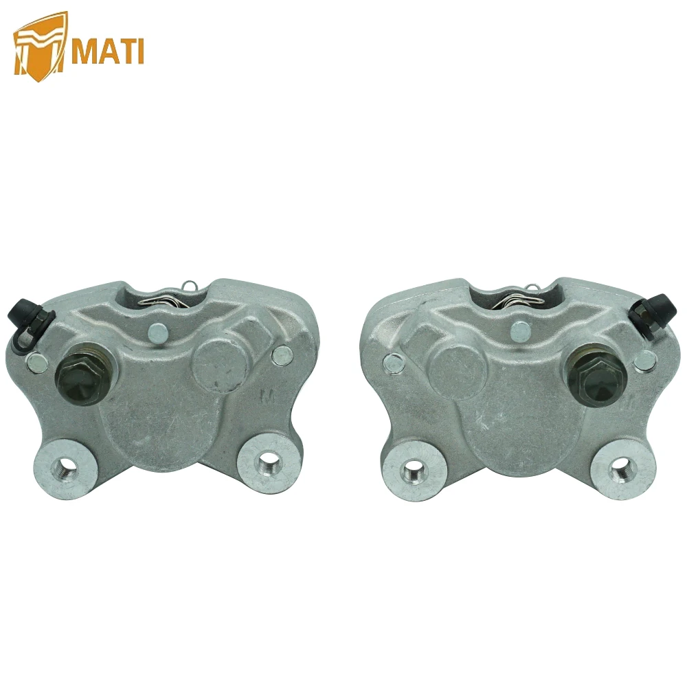 

Mati Front Left Right Brake Caliper with Pads for Arctic Cat ATV 250 300 375 400 454 500 Bearcat Replacement 0402-011 0402-010