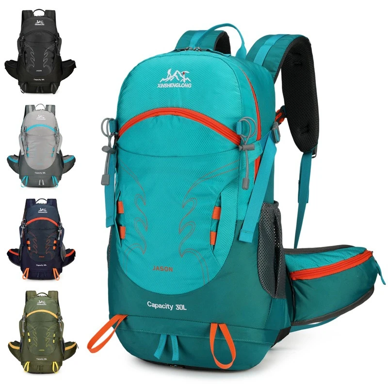 30L Lightweight Hiking Backpacks Women Men Large Capacity Breathable Travel Bags Waterproof Outdoor Trekking Camping Backpack
