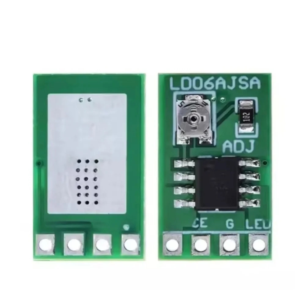Adjustable Constant Current LED Driver Module 30-1500mA DC 2.8V-6V for For pwm Signal Green ABS 18x10.2mm 30 modules