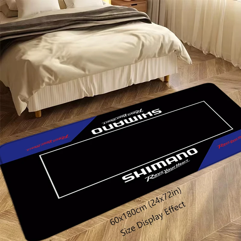 Doormat Flannel Floor Mat Shimanoes Indoor Foot Rug Fluffy Bedside Mats Kitchen Corridor Water Absorb Carpet Ideal Balcony Decor