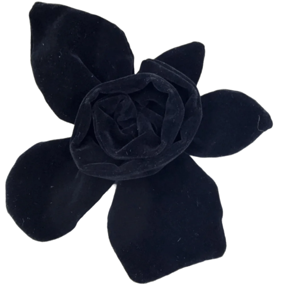 Velvet Fabric Flower Brooches Handmade Soft Fabric Withered Rose Brooch Cloth Art Corsage Women's Jewelry Accessories