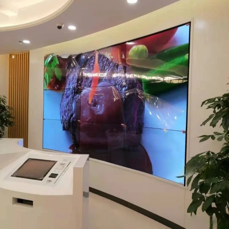 

65-Inch 55-inch OLED Flexible Screen Curved Screen 4K Resolution Flexible OLED Display Source Factory Curved Screen