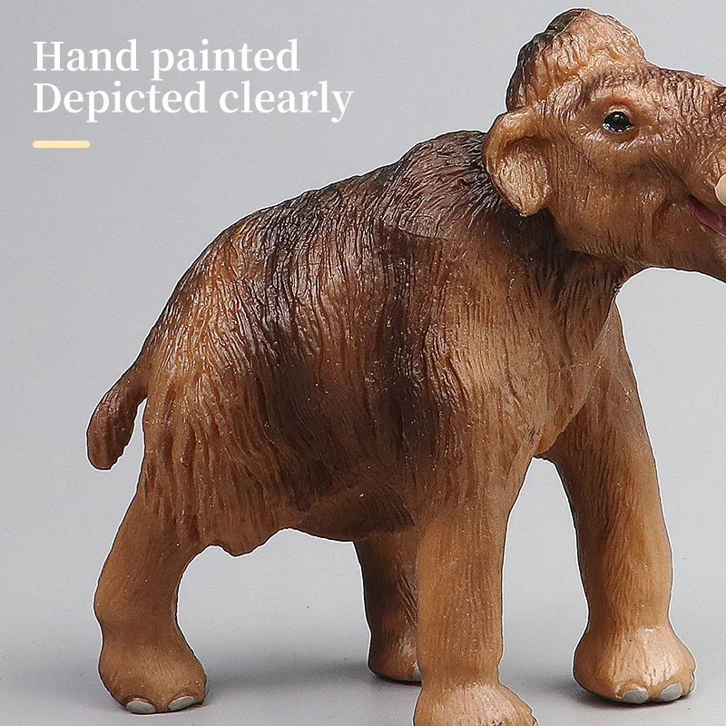 African Wild Animals Big Mammoth Elephant Model Simulation Action Figures PVC Educational Toy Collection for Kids Gift - view 6