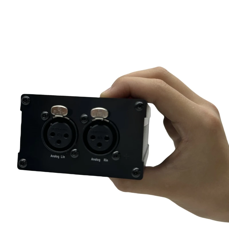 AES/EBU محول الصوت التناظري إلى الرقمي، جهاز تشفير الصوت الرقمي، مخرج ستيريو متوازن قابل للتعديل
