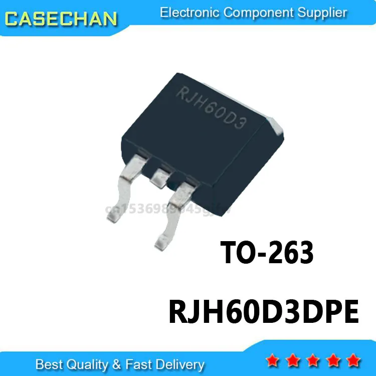 10Pcs   RJH60D3DPE RJH60D3 TO-263 