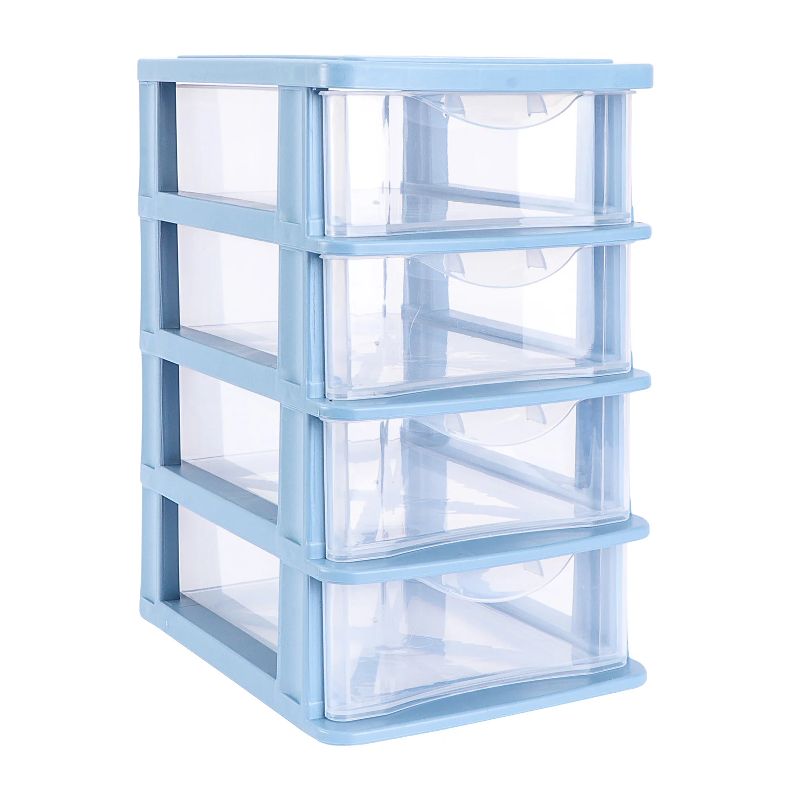 

1Pcs Drawer Type Desktop Storage Box Transparent Organizer Makeup Storage Case Sundries Holder Durable PP Plastic