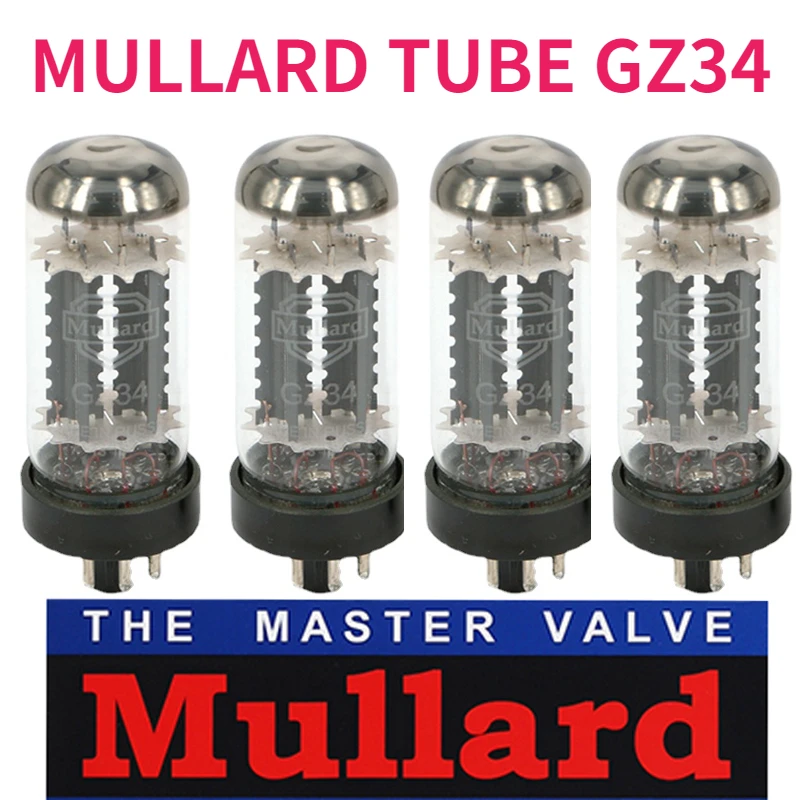 

Vacuum Tube Mullard GZ34 Replace 5AR4/5Z4P/5U4G/274B Rectifier Tube Factory Test And Match