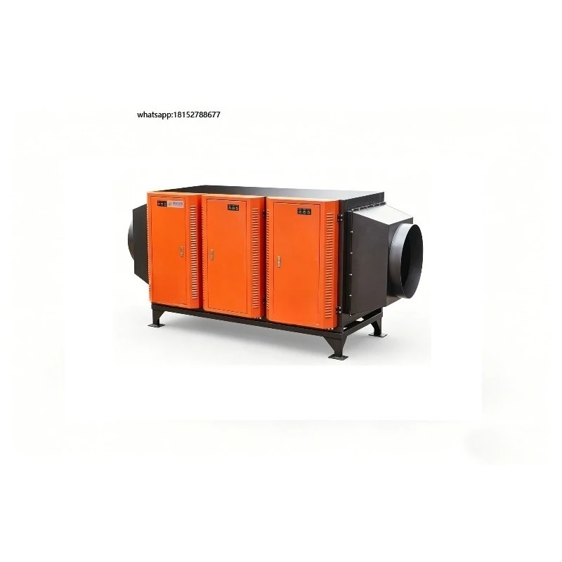 Electrostatic Smoke Purifier Wind Vent (400-600mm) Single Fume Extractor for Welding Catering Oil Mist Removal